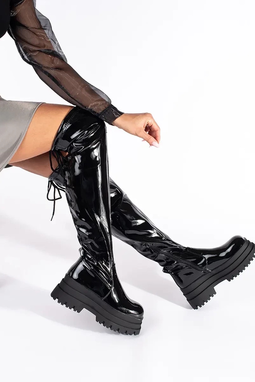 msuud lakitud musketärid platvormiga