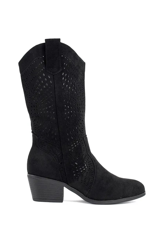 msuud ažuurne kauboisaapad naiste omad