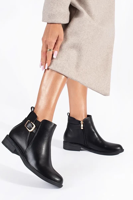 Mustad Kuldsete elementidega naiste...