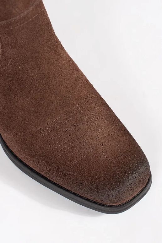 Pruunid nahast kauboi saapad Sergio... Pruunid nahast kauboi saapad Sergio...