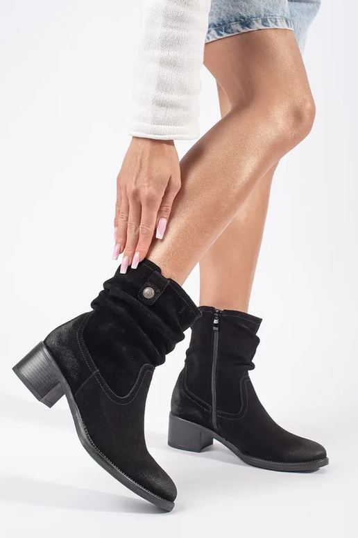 Sergio Leone mustad nahast kauboi saapad Sergio Leone mustad nahast kauboi saapad