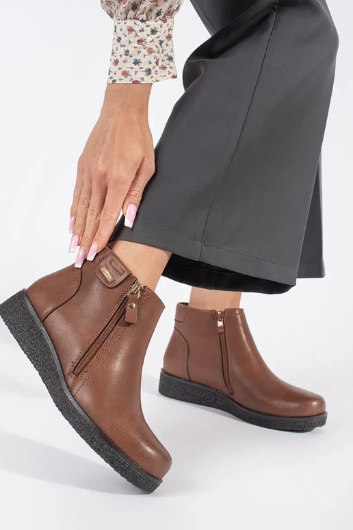 Pruunid nahast mugavad kingad Sergio... Pruunid nahast mugavad kingad Sergio...