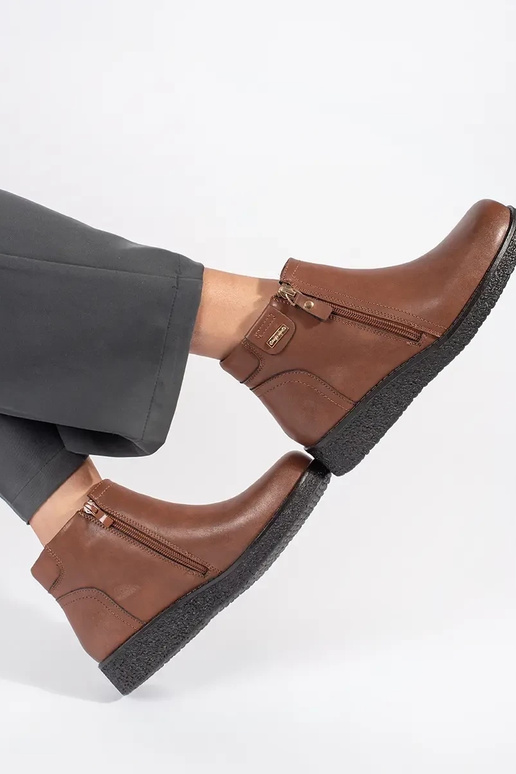 Pruunid nahast mugavad kingad Sergio... Pruunid nahast mugavad kingad Sergio...