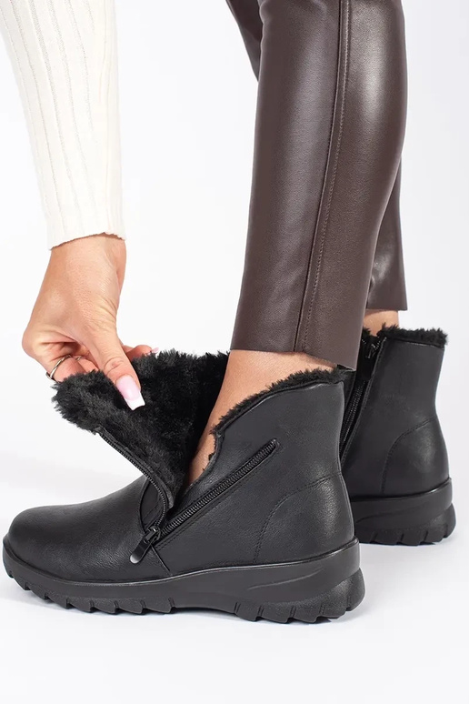 Naiste mugavad mustad kingad