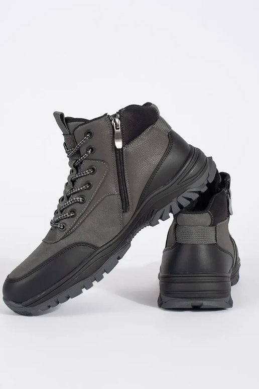 Trekkingsaapad halli värvi