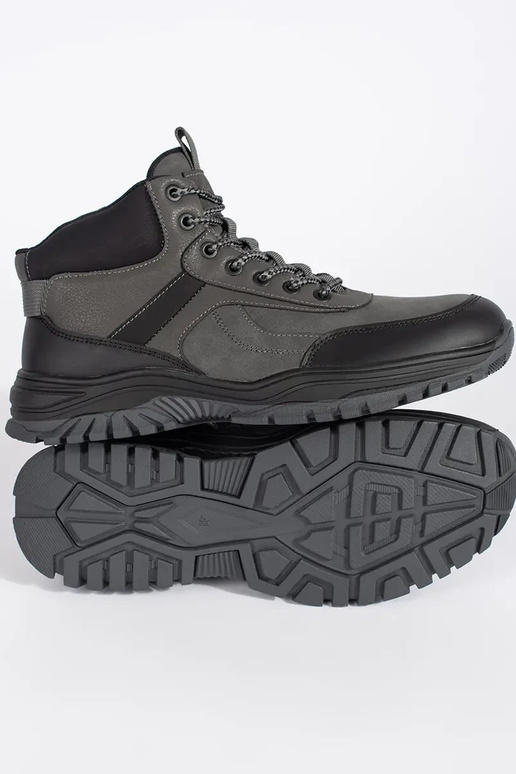 Trekkingsaapad halli värvi