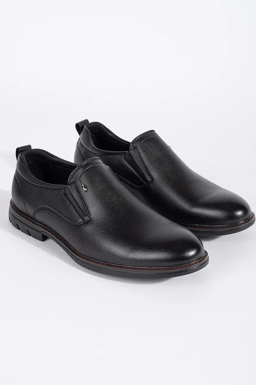 Meeste mustad slip-on tossud