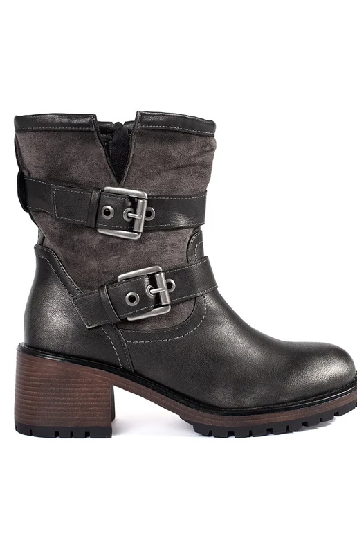 Tumepruunid naiste lukkurihmadega...