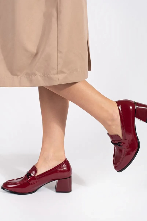 bordoo-värvi kingad naiste...