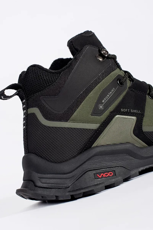 Meeste kingad rohelise-mustade värvidega Meeste kingad rohelise-mustade värvidega