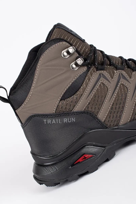 pruunid värvi isoleeritud matkamine...