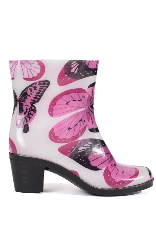 Kummikud sisse motyle kõrgetel kontsadel