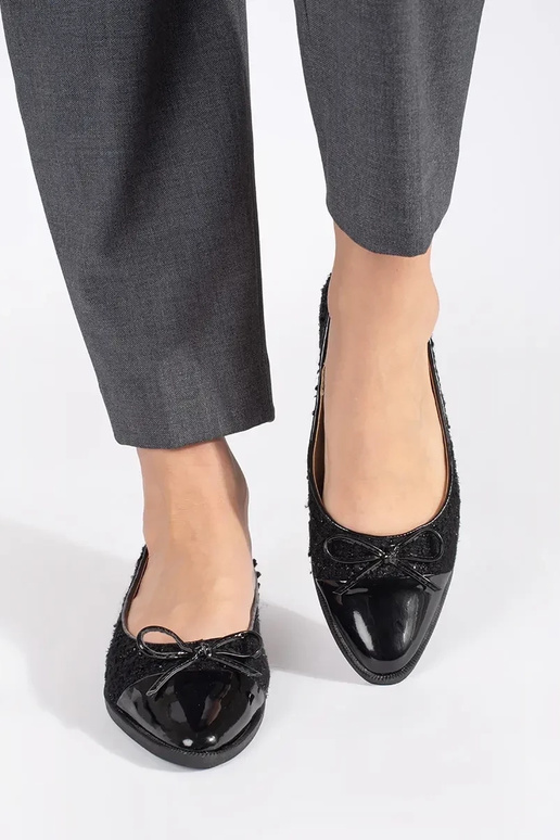 msuud sära baleriinad vibuga