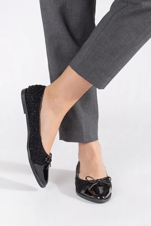 msuud sära baleriinad vibuga