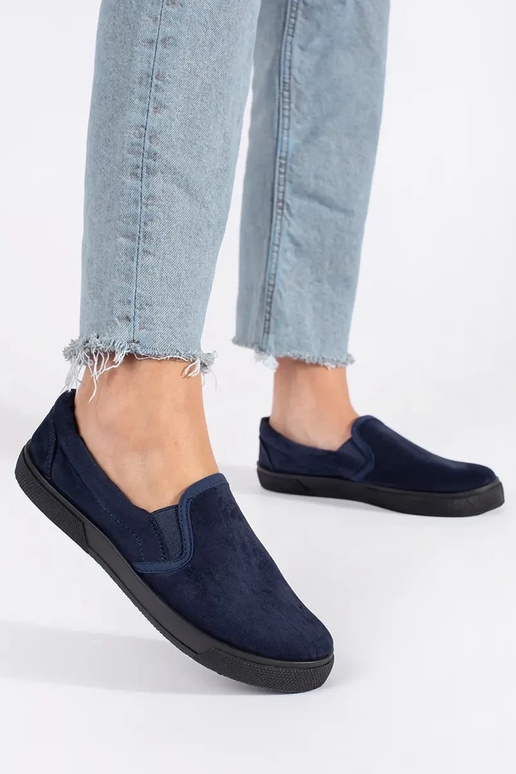 sinised slip-on jalatsid