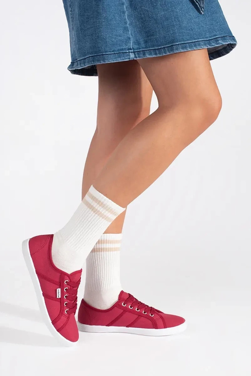 Punased madalad naiste kingad