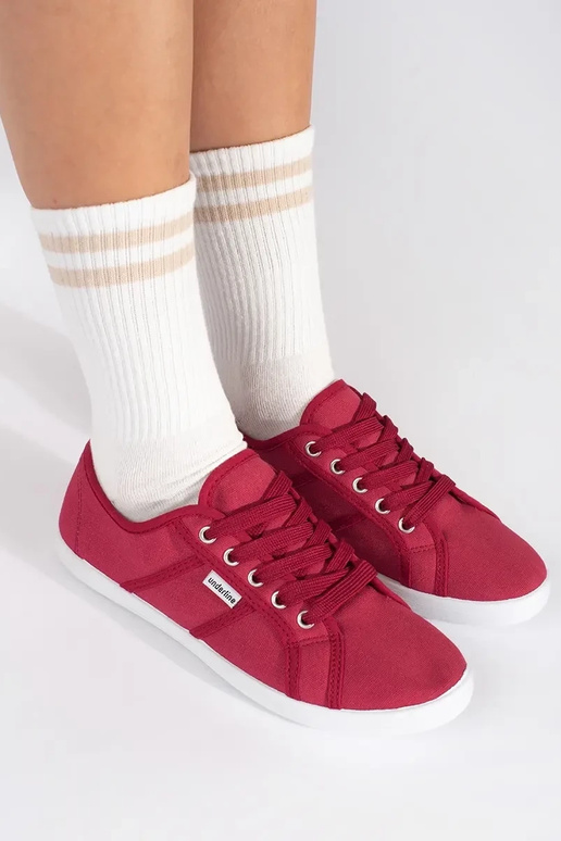 Punased madalad naiste kingad