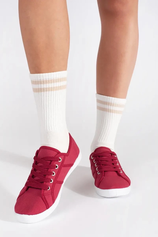 Punased madalad naiste kingad