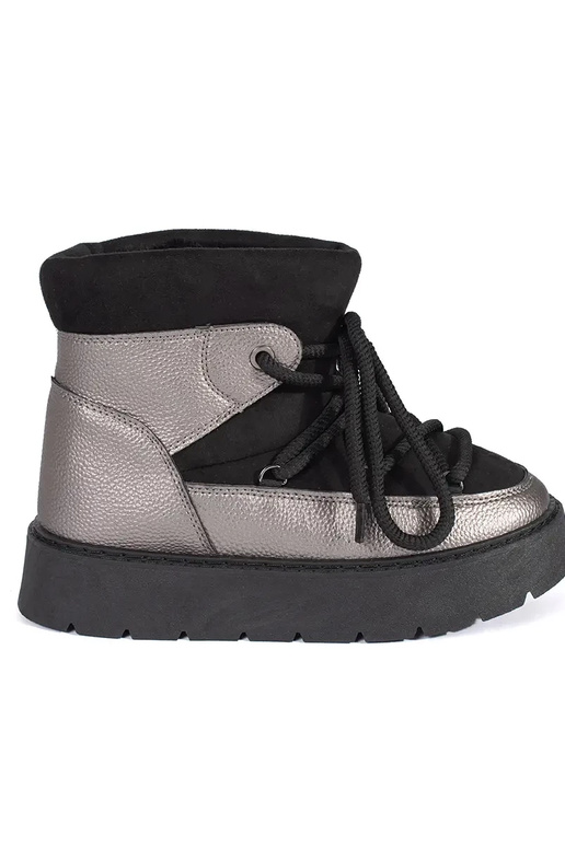 Must-hõbedane pitsitud Pealiste...