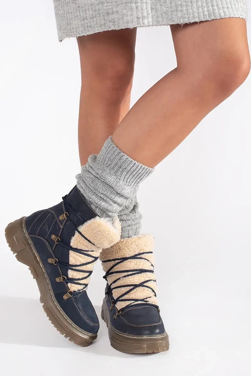 Tumesinine isoleeritud nahkpüksid... Tumesinine isoleeritud nahkpüksid...