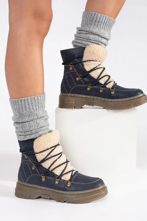 Tumesinine isoleeritud nahkpüksid... Tumesinine isoleeritud nahkpüksid...