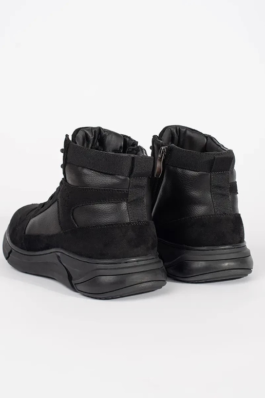 Kõrged meeste soojad seemisnahast saapad Kõrged meeste soojad seemisnahast saapad