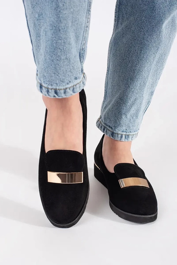 Mustad poolsaapad platvormiga 2