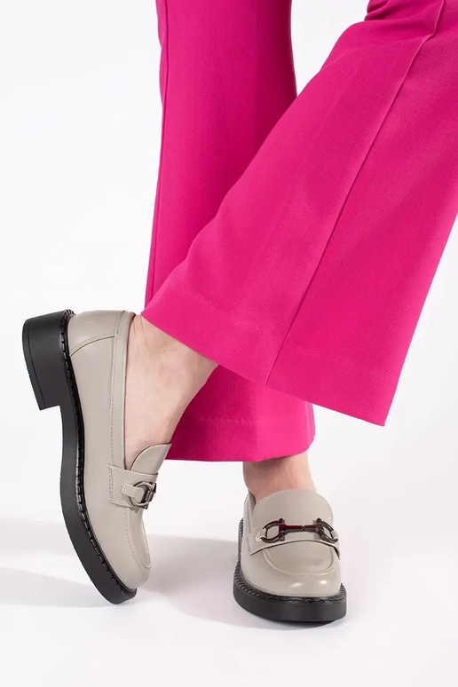 Naiste mokasiinid paksul tallal...