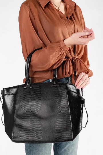 Must suur kott lisavööga 2