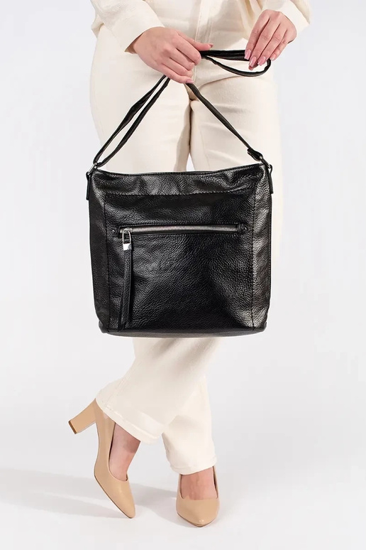 Must käekott reguleeritava rihmaga Must käekott reguleeritava rihmaga