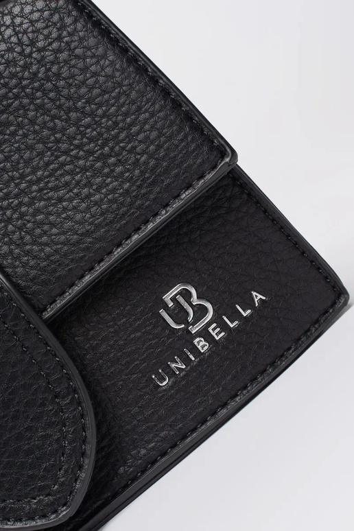 Must väike käekott käepidemega