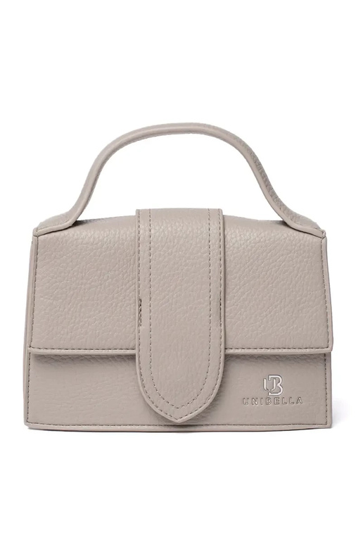 Halli värvi väike kott käepidemega