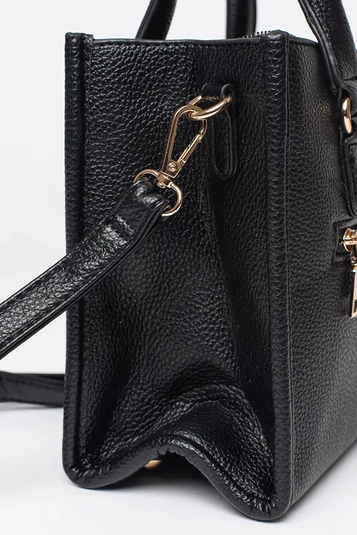 Must käekott lukuga