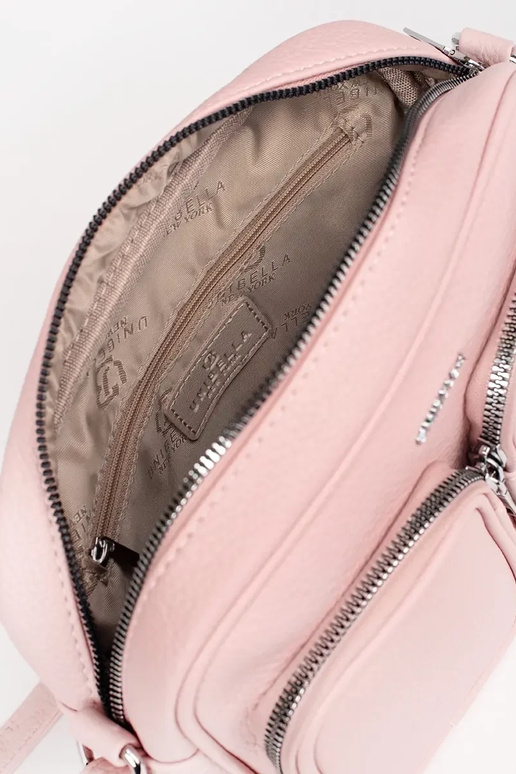 Roosa väike käekott taskutega