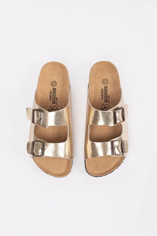 kuldse värvi madalad sussid kuldse värvi madalad sussid