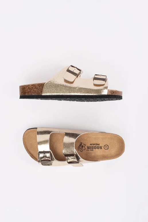 kuldse värvi madalad sussid kuldse värvi madalad sussid