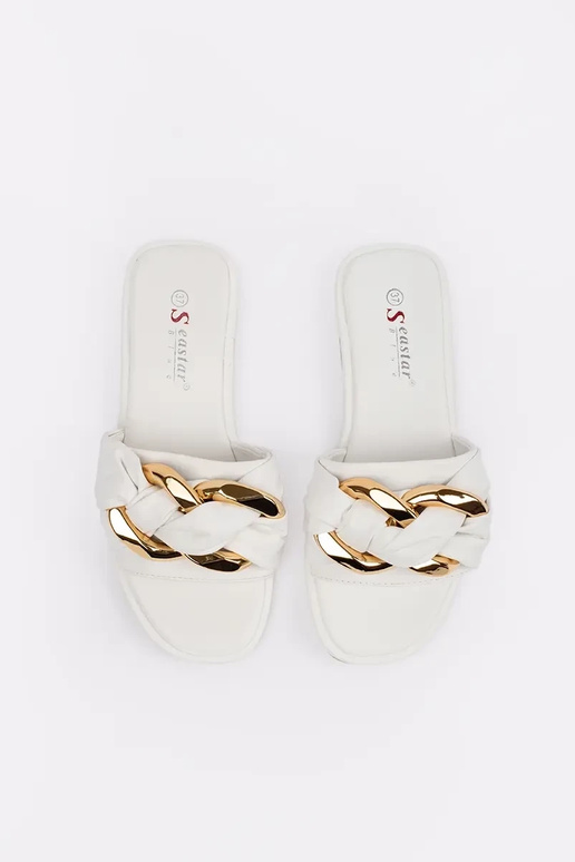 Naiste madalad sussid valge värviga Naiste madalad sussid valge värviga