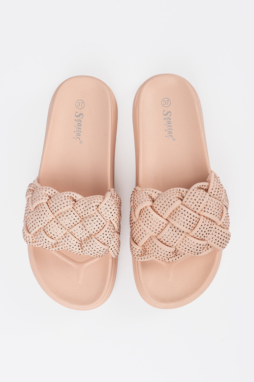 Sussid kristallidega roosa värv