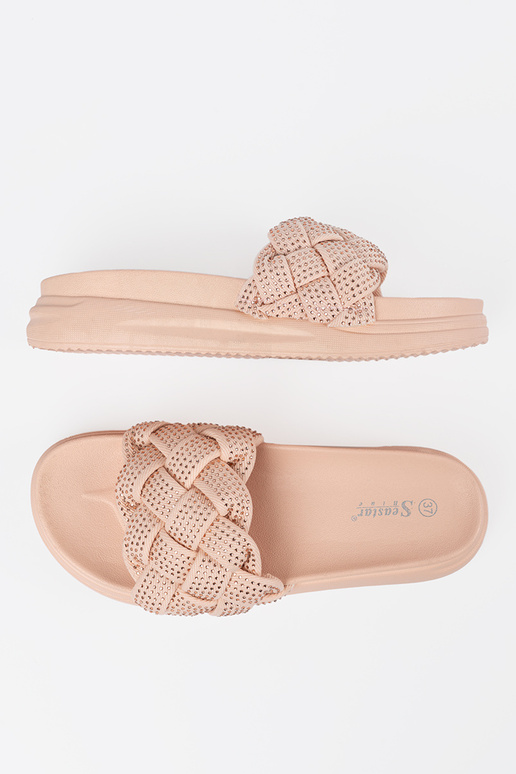 Sussid kristallidega roosa värv