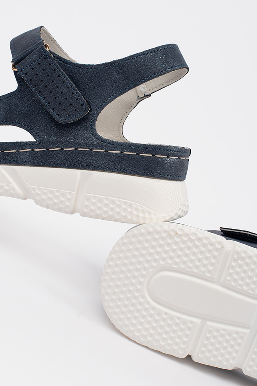 Tumesinine Klasikaline Sandal Naistele