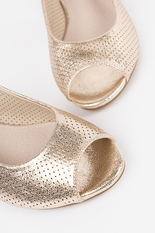 Kuldse värviga aukudega naiste... Kuldse värviga aukudega naiste...