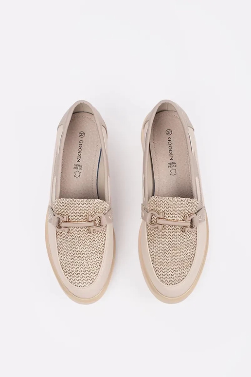 ehe kaelus mokasiinid nahast sisetallaga