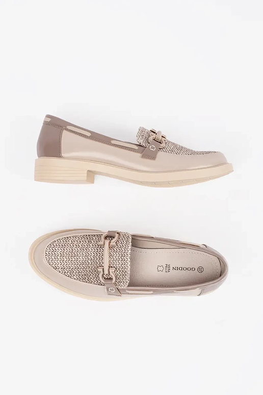 liivakarva mokasiinid nahast sisetallaga