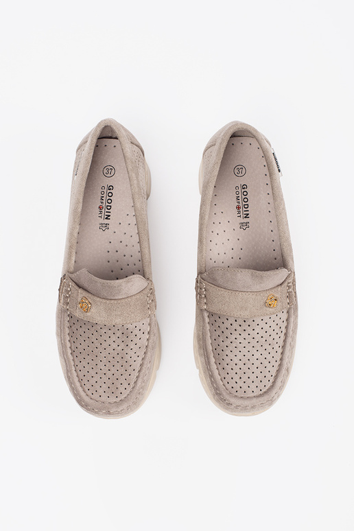 khaki värvi mokasiinid