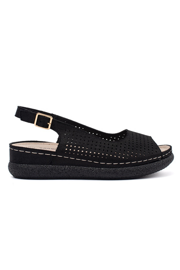 Musta Värvi Mugav Sandal