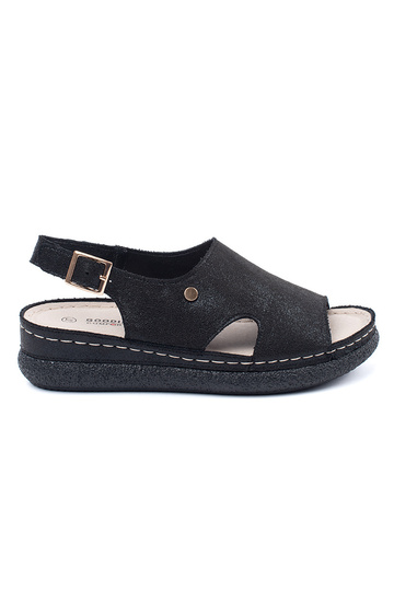 Musta Värvi Lame Sandal...