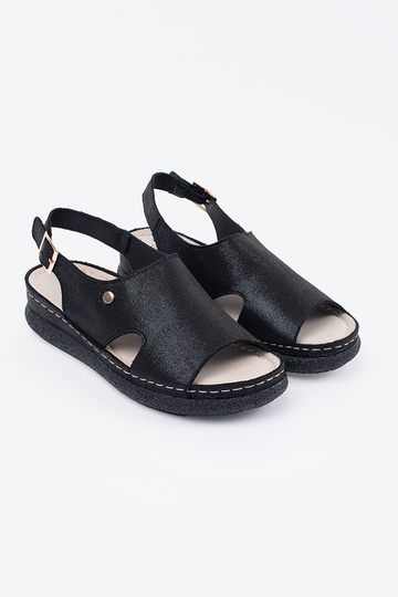 Musta Värvi Lame Sandal... 2