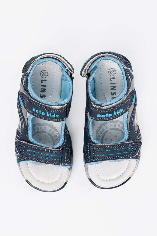 Tumedalt sinised poiste sandaalid