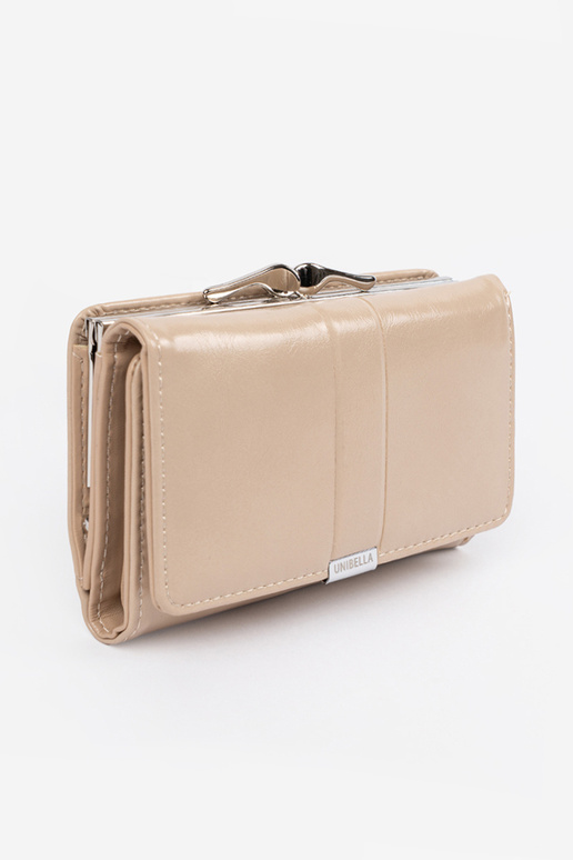 Liivavärvi naiste rahakott kunstnahast Liivavärvi naiste rahakott kunstnahast