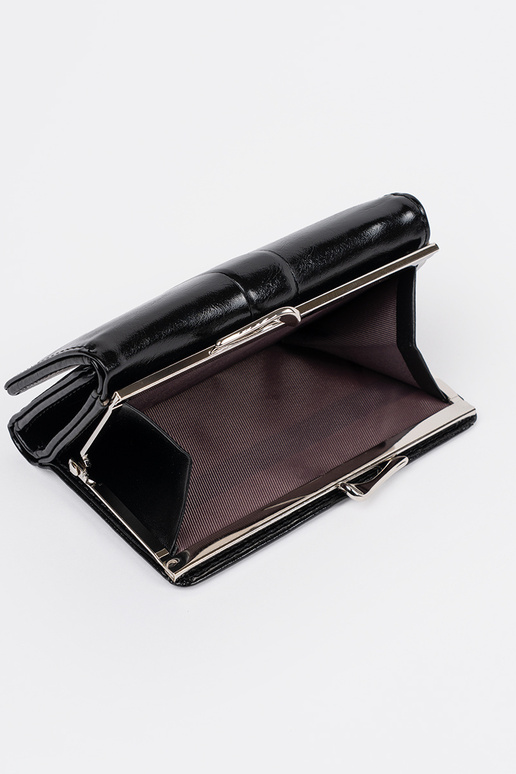 Must naiste rahakott kunstnahast Must naiste rahakott kunstnahast